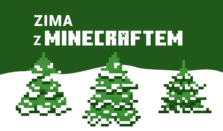 Zima z Minecraft